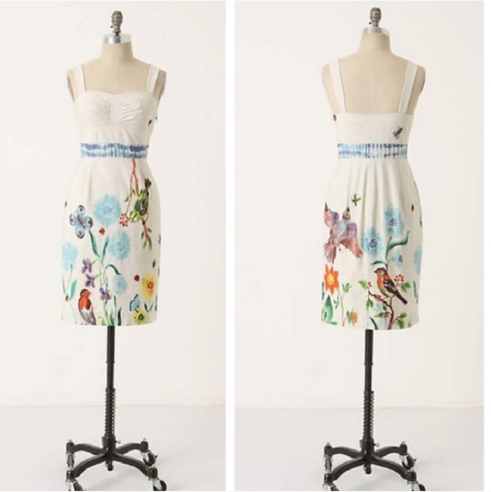 Nathalie Lete Paris pigment & canvas dress